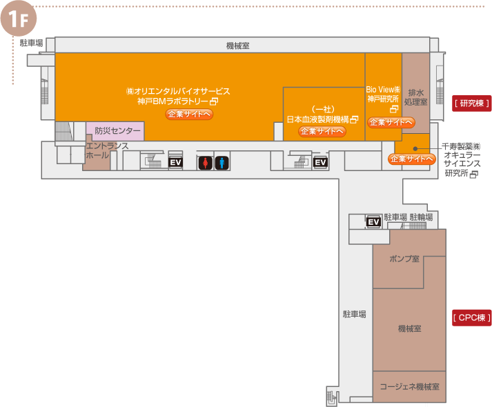 神戸バイオメディカル創造センター1F