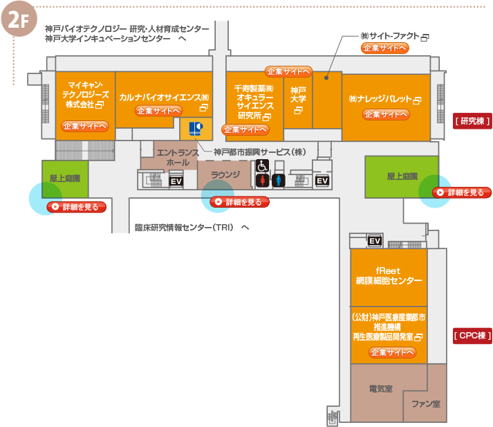 神戸バイオメディカル創造センター2F