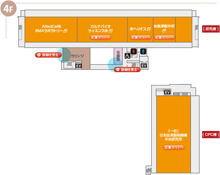 神戸バイオメディカル創造センター4F