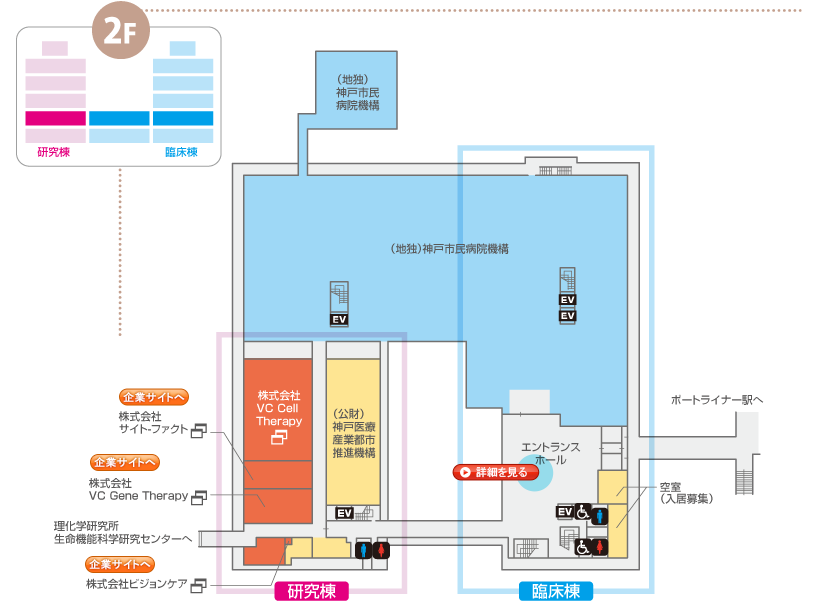 先端医療センター2F