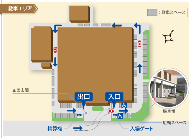 駐車エリア